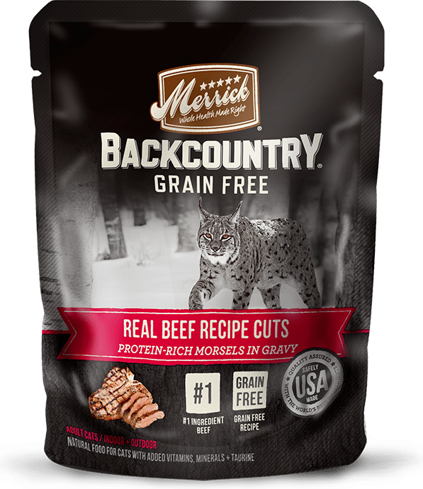Merrick Backcountry Grain Free Real Beef Recipe Cuts
